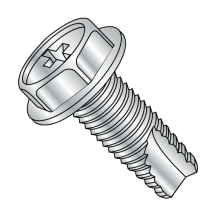 8-32X1/2 Hex Washer - Phillips - Type 23 - Thread Cutting Screws - Zinc