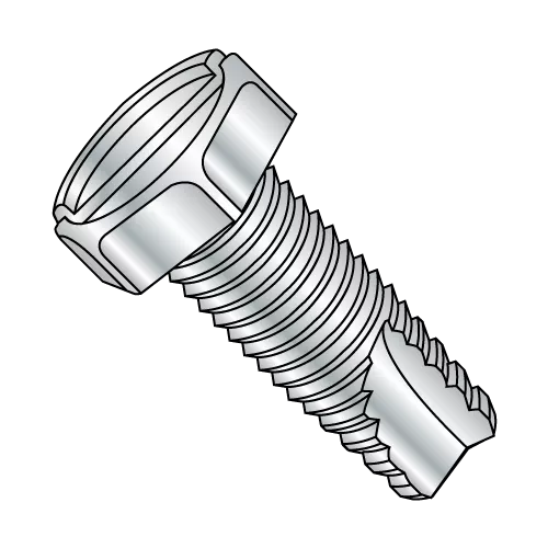 Hex - Slotted - Type 23 - Thread Cutting Screws - Zinc