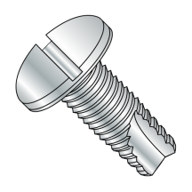 6-32X5/16 Pan - Slotted - Type 23 - Thread Cutting Screws - Zinc