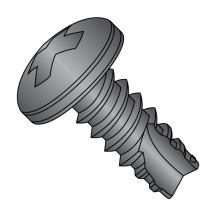 4-24X5/16 Pan - Phillips - Type 25 - Thread Cutting Screws - Black Oxide