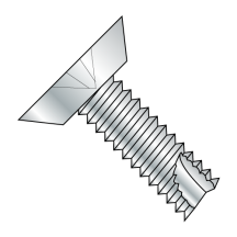 Flat - Undercut - Phillips - Type 25 - Thread Cutting Screws - Zinc