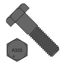 A325 - Heavy Hex - Structural Bolts - Plain Finish