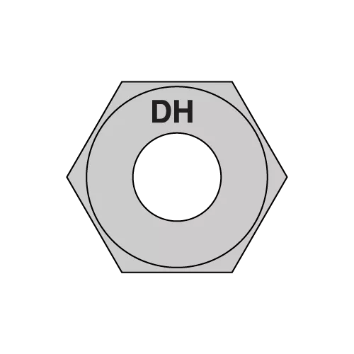 A563 Grade DH Heavy Hex Nuts