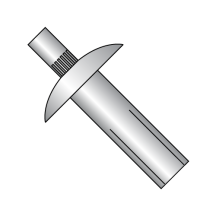 Drive Pin Rivets - Brazier Head Masonry - Aluminum