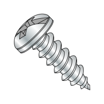 12-14X3 Pan - Combination - Type AB - Self Tapping Screws - Zinc