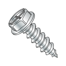 8-18X3/4 Hex Washer - Combination - Type AB - Self Tapping Screws - Zinc
