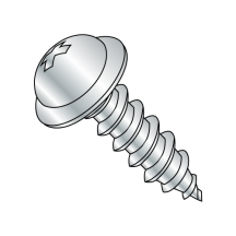 10-16X1 Round Washer - Phillips - Type AB - Self Tapping Screws - Zinc
