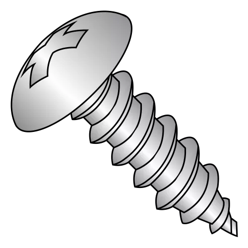 Truss - Phillips - Type AB - Self Tapping Screws - 410 Stainless