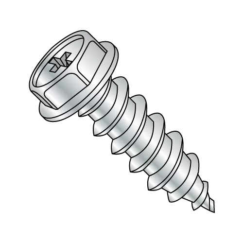 Phillips Hex Washer Type AB Self Tapping Screws