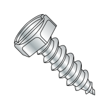 Hex - Slotted - Type AB - Self Tapping Screws - Zinc