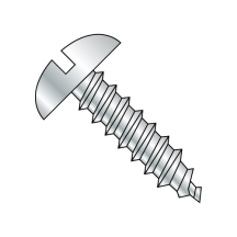 Round - Slotted - Type AB - Self Tapping Screws - Zinc