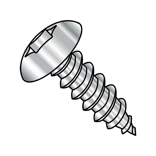 Truss - Six-Lobe - Type AB - Self Tapping Screws - 18-8 Stainless