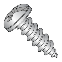 Pan - Combination Drive (Phil / Slot) - Type A - Self Tapping Screws - 18-8 Stainless