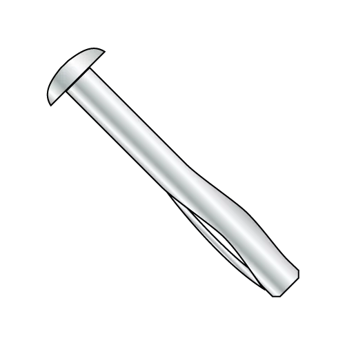 Round Head - Split Drive Anchor - Zinc Plated Steel