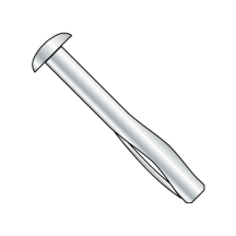 1/4X2 1/2 Round Head - Split Drive Anchor - Zinc Plated Steel