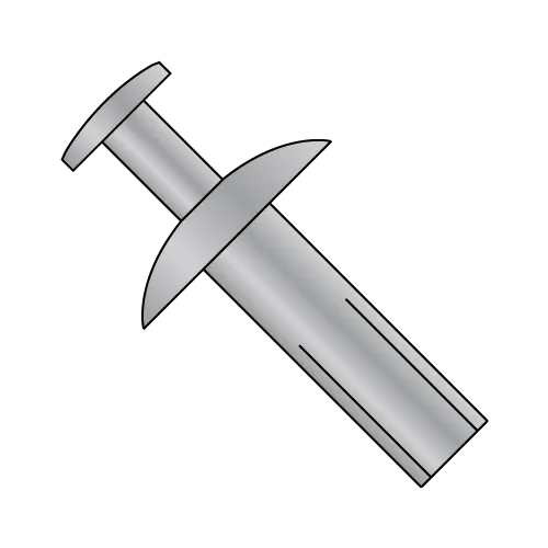Drive Pin Rivets - Liner Head - Aluminum - Tamper Resistant