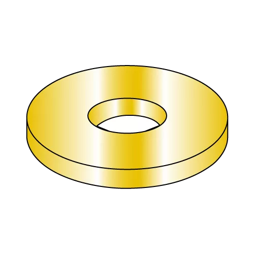 Flat Washers - AN960-CL - Light Series - Cadmium Yellow