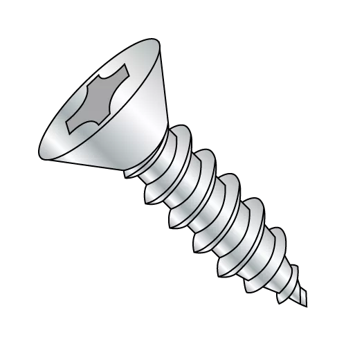 Phillips 82 Flat Type A Self Tapping Screws