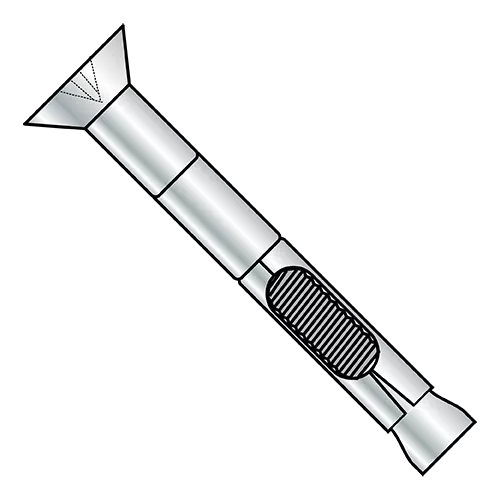 Flat Head - Phillips - Sleeve Anchors - Zinc