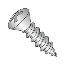 Oval - Phillips - Type A - Self Tapping Screws - 18-8 Stainless