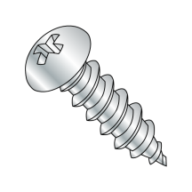 Round - Phillips - Type A - Self Tapping Screws - Zinc