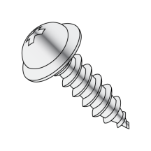 Round Washer - Phillips - Type A - Self Tapping Screws - Chrome