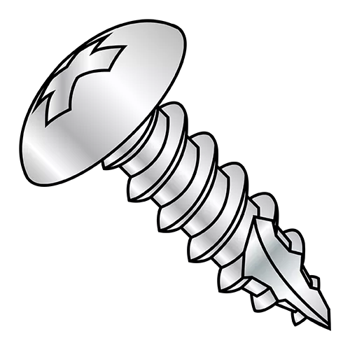 Truss - Phillips - Type A - w/ #17 Point - Self Tapping Screws - Zinc