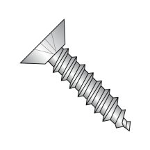 14-10X1 1/4 Flat - Phillips - Undercut - Type A - Self Tapping Screws - 18-8 Stainless