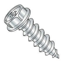 8-15X1 1/2 Hex Washer - Phillips - Type A - Self Tapping Screws
