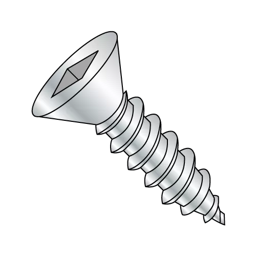 Square Recess 82 Flat Type A Self Tapping Screws