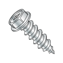 Hex Washer - Square Recess - Type A - Self Tapping Screws - Zinc