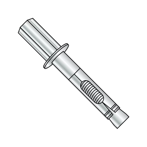Rod Hanger Head- Sleeve Anchor - Steel - Zinc Plated