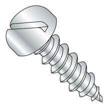 Pan - Slotted - Type A - Self Tapping Screws - Aluminum 