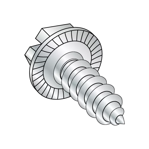 Serrated Hex Washer Type A Self Tapping Screws