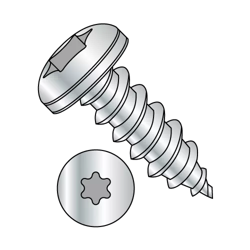 Six Lobe Pan Type A Self Tapping Screws