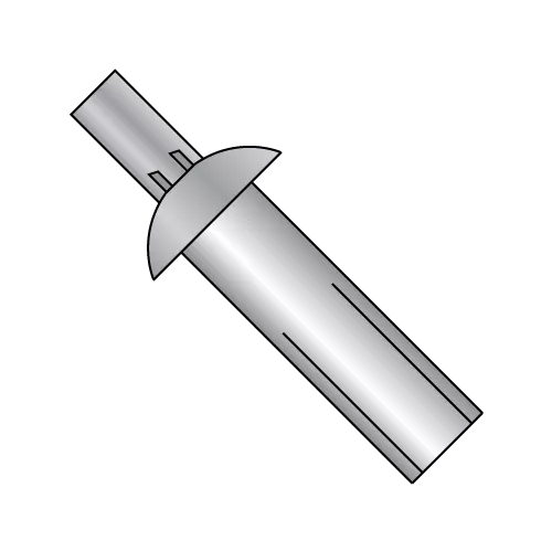 Drive Pin Rivets - Universal Head - Aluminum and Stainless Steel