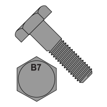 3/4-10X3 B-7 Heavy Hex Bolts