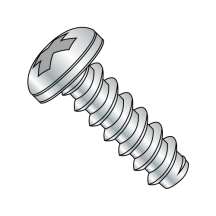 4-24X3/16 Pan - Phillips - Type B - Self Tapping Screws - Zinc
