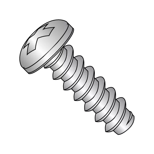 1/4-14X1/2 Pan - Phillips - Type B - Self Tapping Screws - 18-8 Stainless