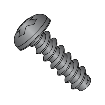 10-16X1 Pan - Phillips - Type B - Self Tapping Screws - Black Zinc