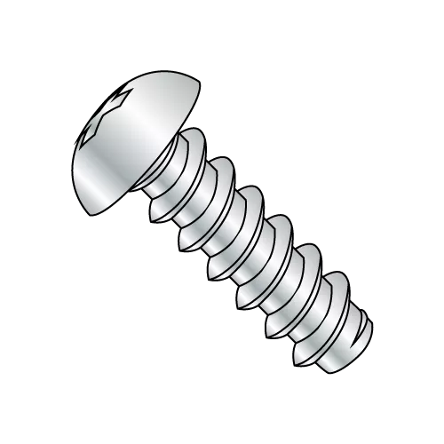 Round - Phillips - Type B - Self Tapping Screws - Zinc