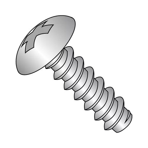 Truss - Phillips - Type B - Self Tapping Screws - 18-8 Stainless