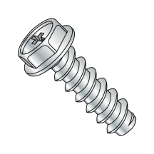 8-18X1/4 Hex Washer - Phillips - Type B - Self Tapping Screws - Zinc