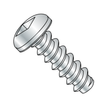 6-20X1/4 Pan -Square Recess - Type B - Self Tapping Screws - Zinc
