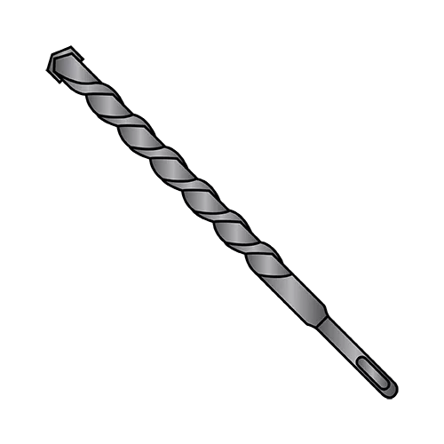 Concrete Screw Drill Bits - Plain Finish