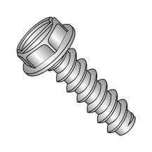 Hex Washer - Slotted - Type B - Self Tapping Screws - 18-8 Stainless
