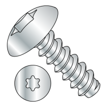 8-18X3/8 Truss - Six-Lobe - Type B - Self Tapping Screws - Zinc