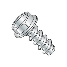 1/4-14X1 1/2 Hex Washer - Unslotted - Type B - Self Tapping Screws - Zinc
