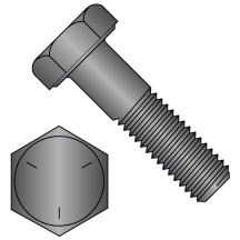 1 1/2-6X4 1/2 Hex Cap Screws - Grade 5 - Plain Finish