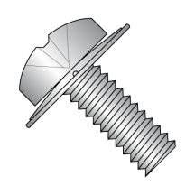 8-32X3/8 Pan - Phillips - Conical Washer - SEMS - Machine Screws - Stainless